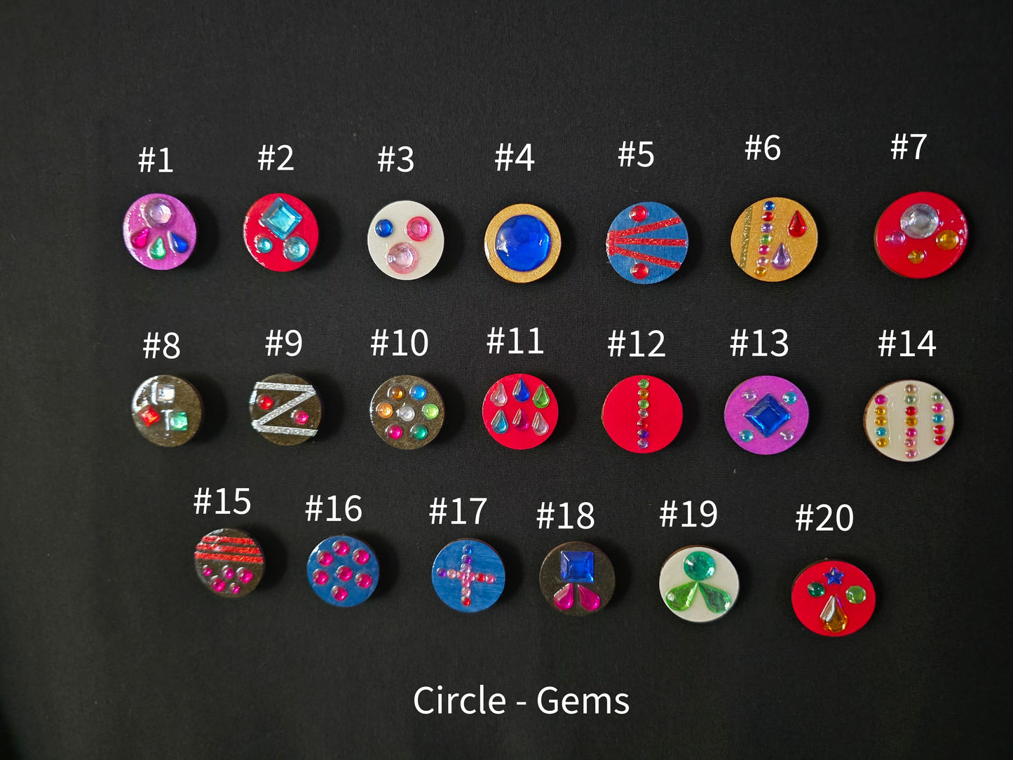 Handmade Magnets/Needle Minders