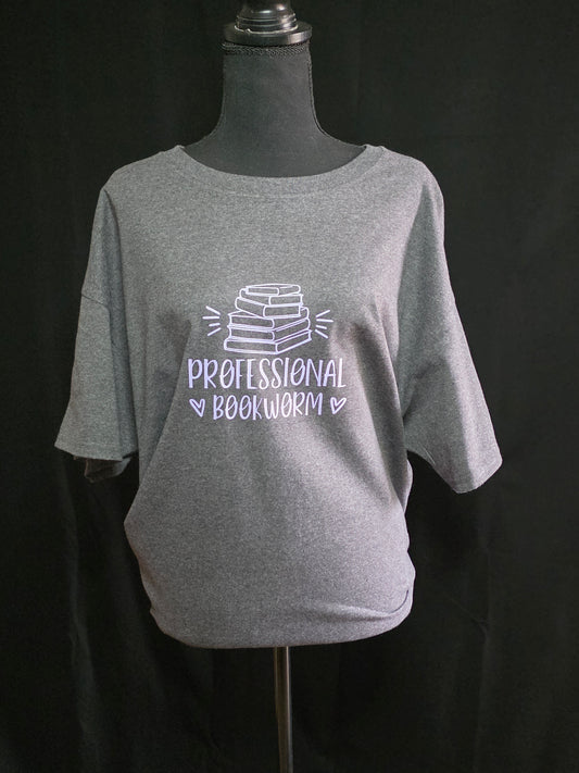 "Professional Bookworm" Uni-Sex shirt